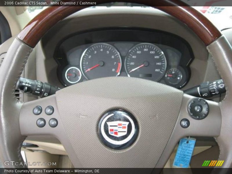 White Diamond / Cashmere 2006 Cadillac CTS Sedan