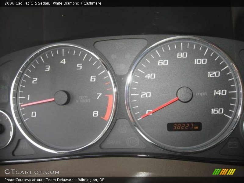 White Diamond / Cashmere 2006 Cadillac CTS Sedan