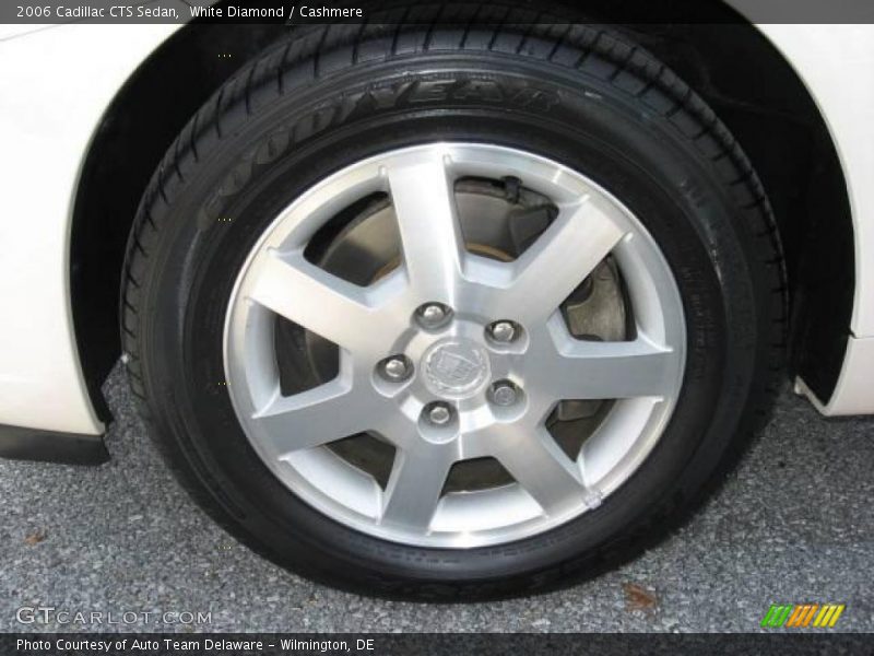 White Diamond / Cashmere 2006 Cadillac CTS Sedan