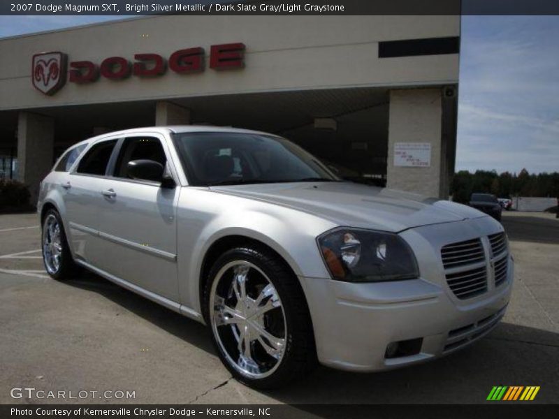 Bright Silver Metallic / Dark Slate Gray/Light Graystone 2007 Dodge Magnum SXT