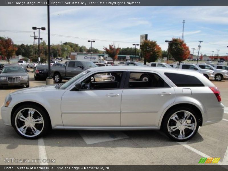 Bright Silver Metallic / Dark Slate Gray/Light Graystone 2007 Dodge Magnum SXT