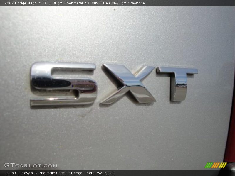 Bright Silver Metallic / Dark Slate Gray/Light Graystone 2007 Dodge Magnum SXT