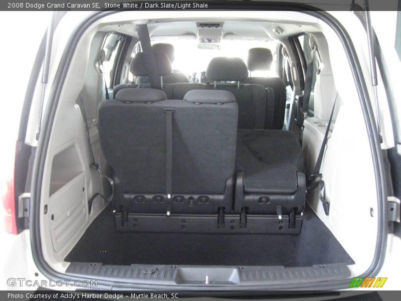 Stone White / Dark Slate/Light Shale 2008 Dodge Grand Caravan SE