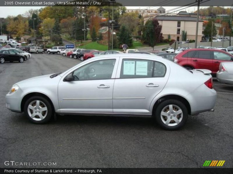 Ultra Silver Metallic / Gray 2005 Chevrolet Cobalt Sedan