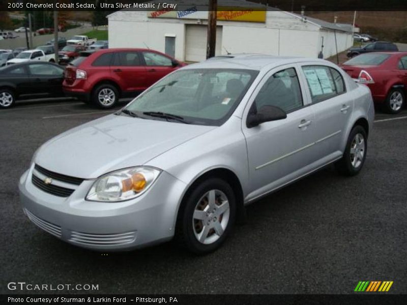 Ultra Silver Metallic / Gray 2005 Chevrolet Cobalt Sedan