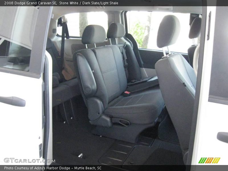Stone White / Dark Slate/Light Shale 2008 Dodge Grand Caravan SE