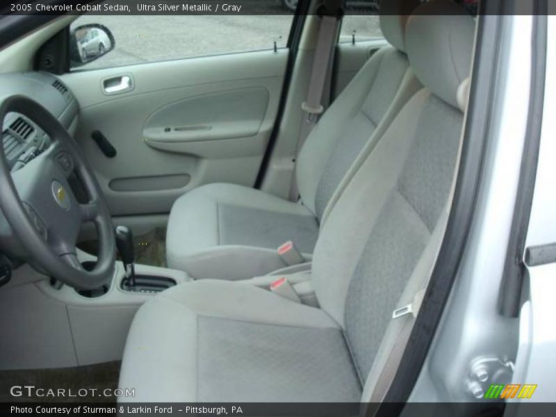 Ultra Silver Metallic / Gray 2005 Chevrolet Cobalt Sedan