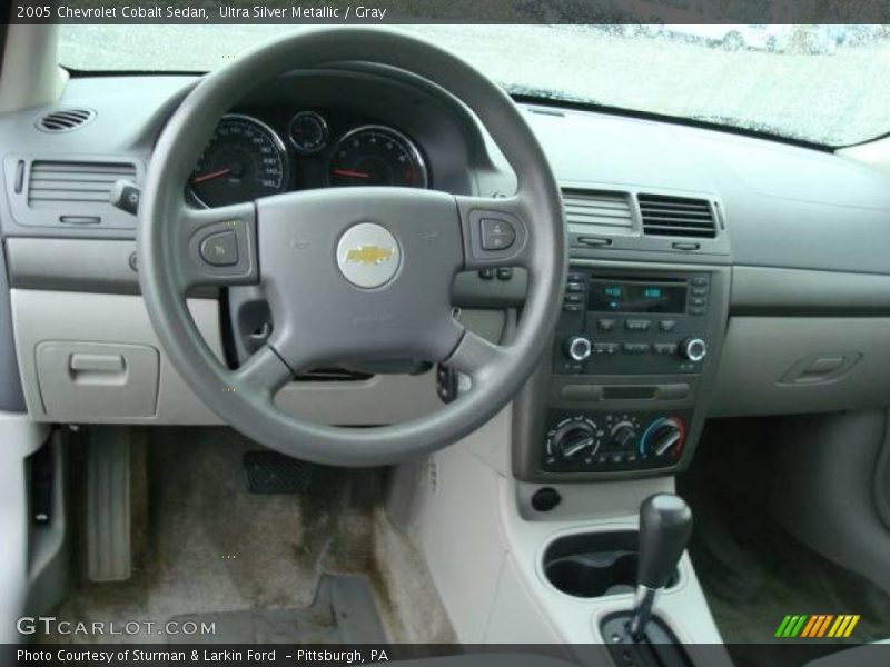 Ultra Silver Metallic / Gray 2005 Chevrolet Cobalt Sedan
