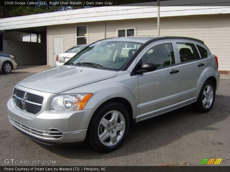 Bright Silver Metallic / Dark Slate Gray 2008 Dodge Caliber SXT