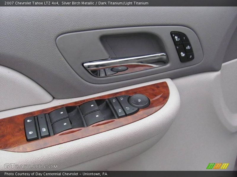 Silver Birch Metallic / Dark Titanium/Light Titanium 2007 Chevrolet Tahoe LTZ 4x4
