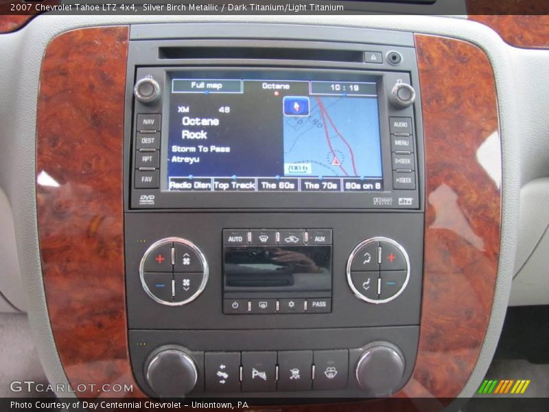Silver Birch Metallic / Dark Titanium/Light Titanium 2007 Chevrolet Tahoe LTZ 4x4