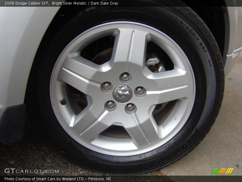 Bright Silver Metallic / Dark Slate Gray 2008 Dodge Caliber SXT