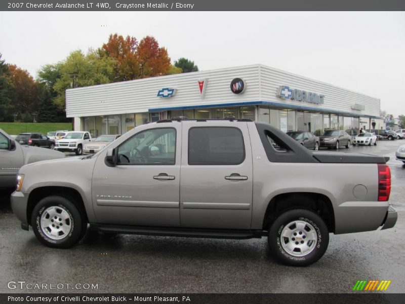 Graystone Metallic / Ebony 2007 Chevrolet Avalanche LT 4WD