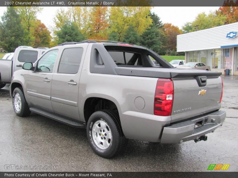 Graystone Metallic / Ebony 2007 Chevrolet Avalanche LT 4WD