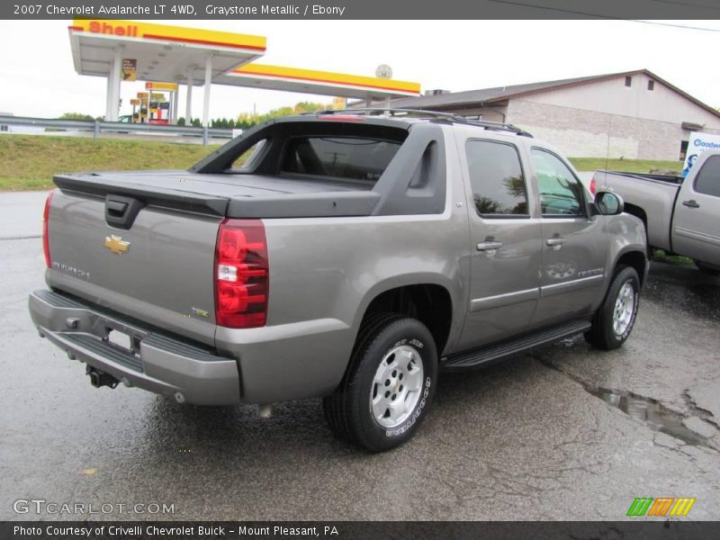 Graystone Metallic / Ebony 2007 Chevrolet Avalanche LT 4WD