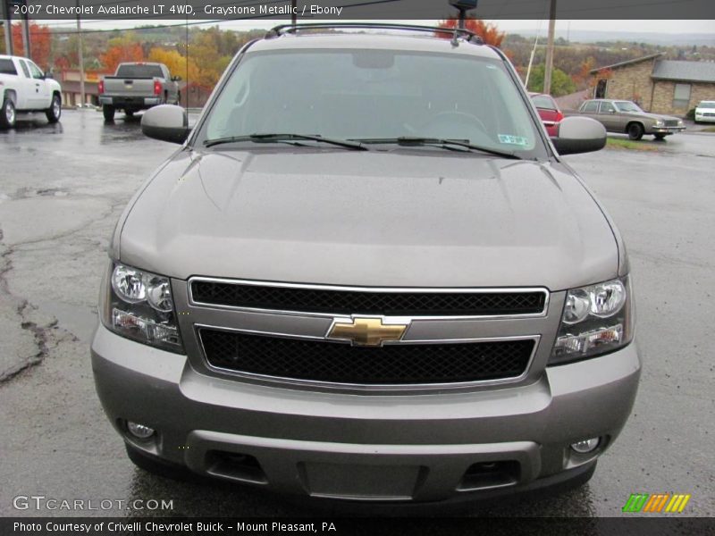 Graystone Metallic / Ebony 2007 Chevrolet Avalanche LT 4WD
