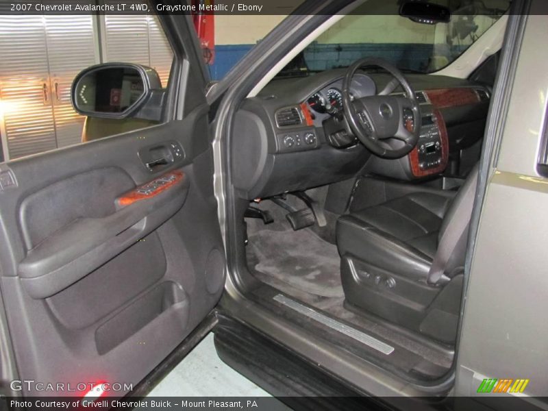 Graystone Metallic / Ebony 2007 Chevrolet Avalanche LT 4WD