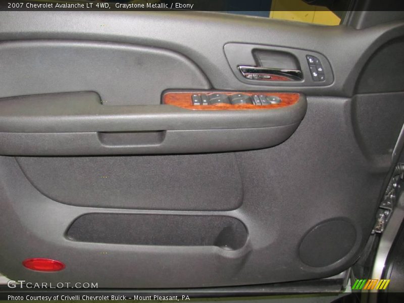 Graystone Metallic / Ebony 2007 Chevrolet Avalanche LT 4WD