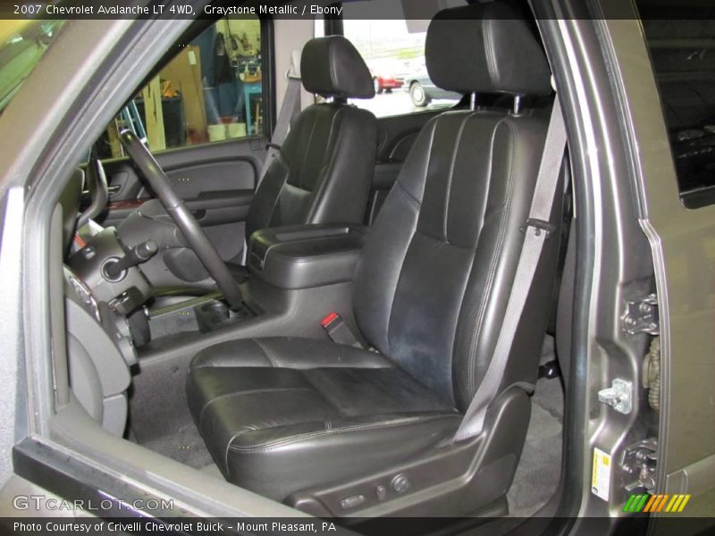 Graystone Metallic / Ebony 2007 Chevrolet Avalanche LT 4WD