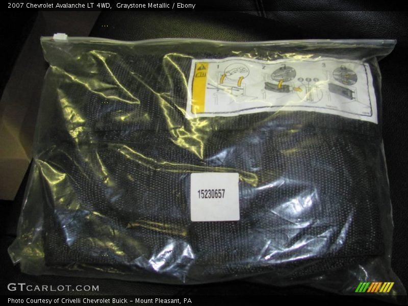 Graystone Metallic / Ebony 2007 Chevrolet Avalanche LT 4WD