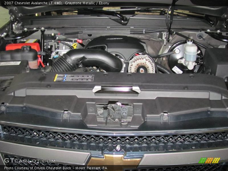 Graystone Metallic / Ebony 2007 Chevrolet Avalanche LT 4WD