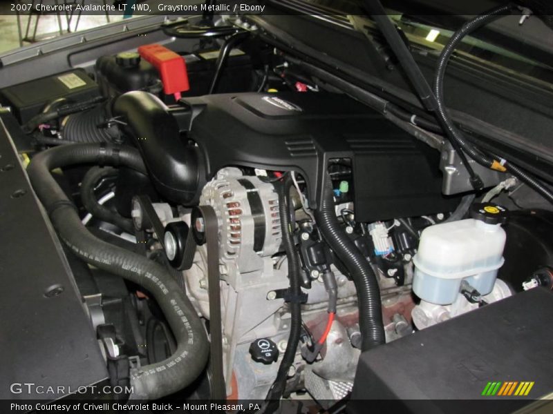 Graystone Metallic / Ebony 2007 Chevrolet Avalanche LT 4WD