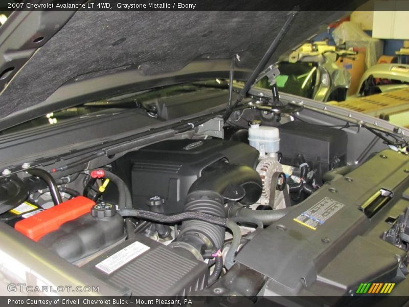Graystone Metallic / Ebony 2007 Chevrolet Avalanche LT 4WD