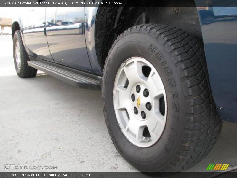 Bermuda Blue Metallic / Ebony 2007 Chevrolet Avalanche LTZ 4WD