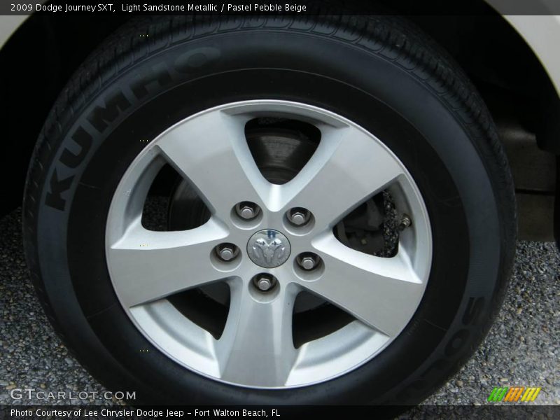 Light Sandstone Metallic / Pastel Pebble Beige 2009 Dodge Journey SXT