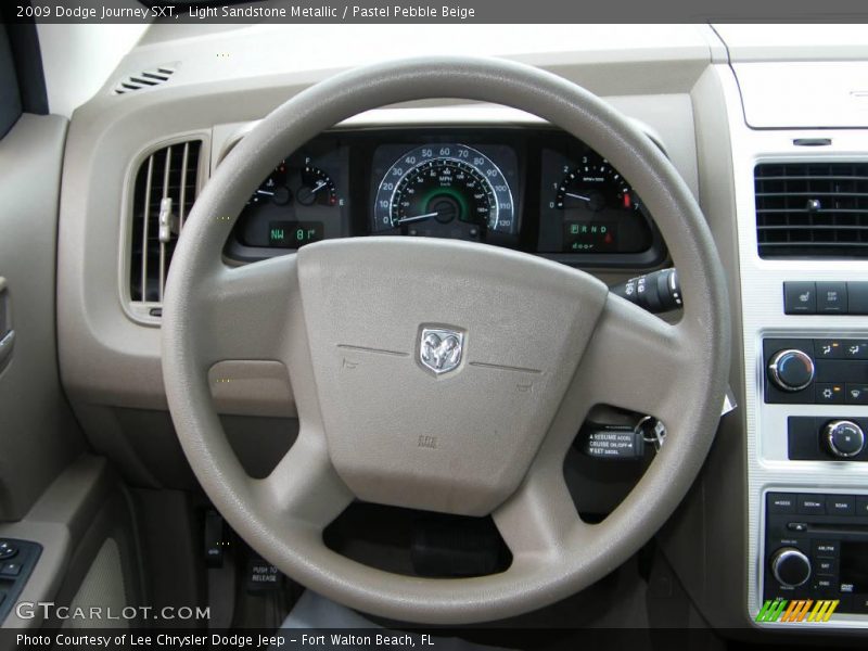 Light Sandstone Metallic / Pastel Pebble Beige 2009 Dodge Journey SXT