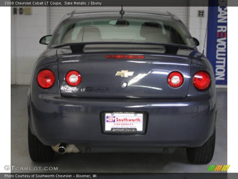 Slate Metallic / Ebony 2008 Chevrolet Cobalt LT Coupe