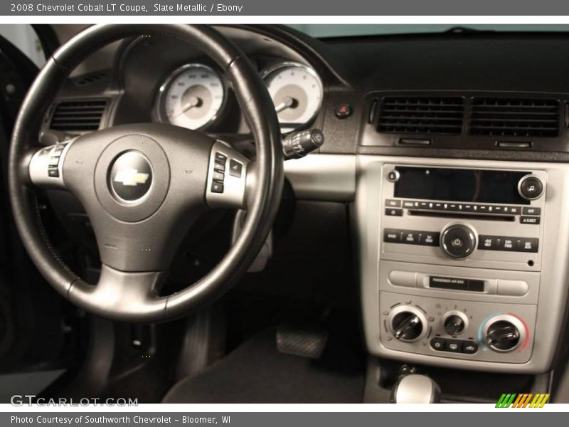 Slate Metallic / Ebony 2008 Chevrolet Cobalt LT Coupe