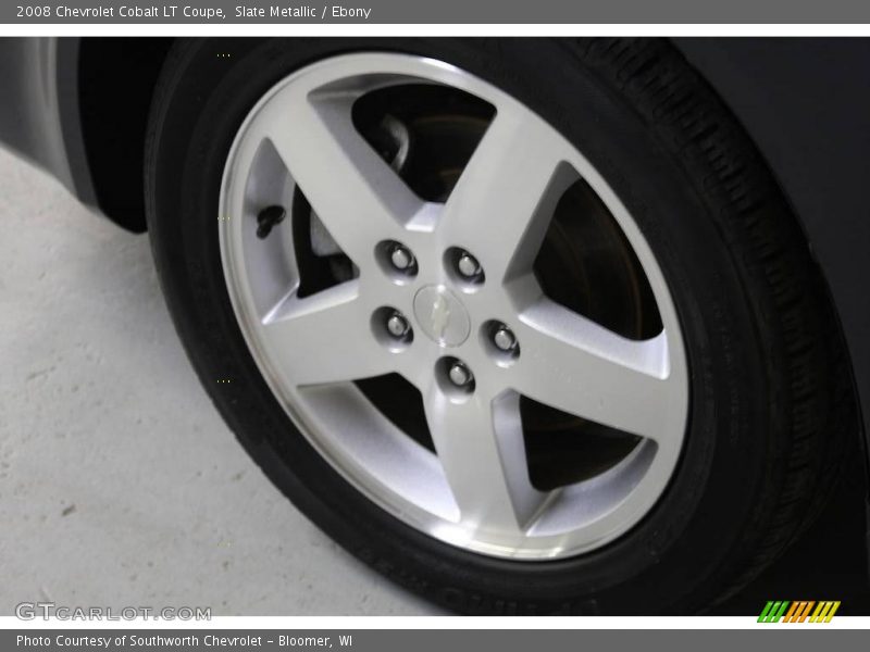 Slate Metallic / Ebony 2008 Chevrolet Cobalt LT Coupe