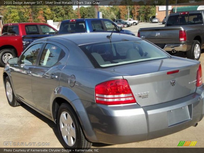 Silver Steel Metallic / Dark Slate Gray 2010 Dodge Avenger SXT