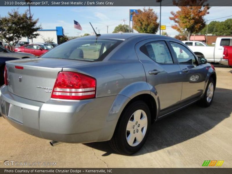 Silver Steel Metallic / Dark Slate Gray 2010 Dodge Avenger SXT