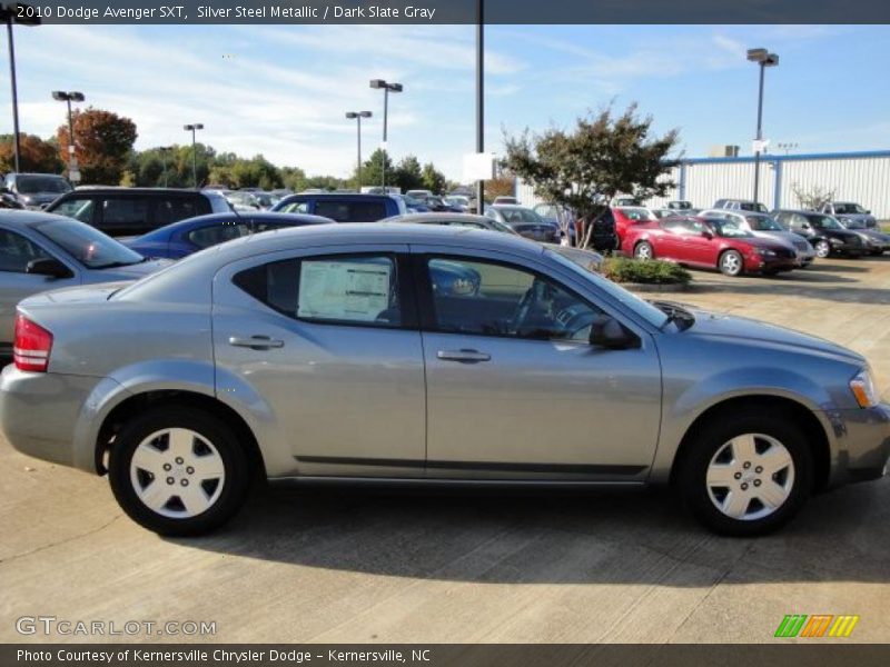 Silver Steel Metallic / Dark Slate Gray 2010 Dodge Avenger SXT