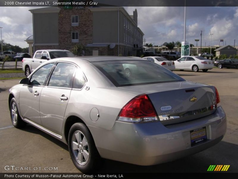 Silverstone Metallic / Gray 2008 Chevrolet Impala LT