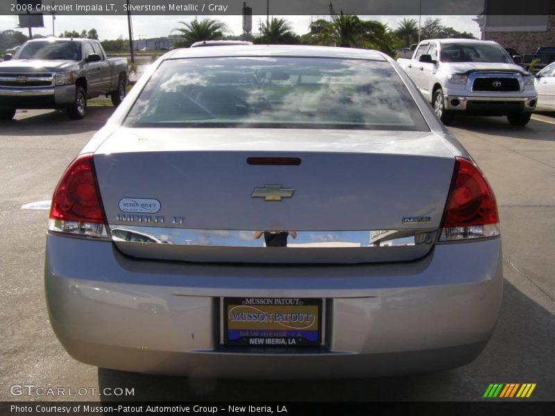 Silverstone Metallic / Gray 2008 Chevrolet Impala LT