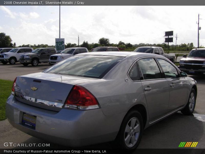 Silverstone Metallic / Gray 2008 Chevrolet Impala LT