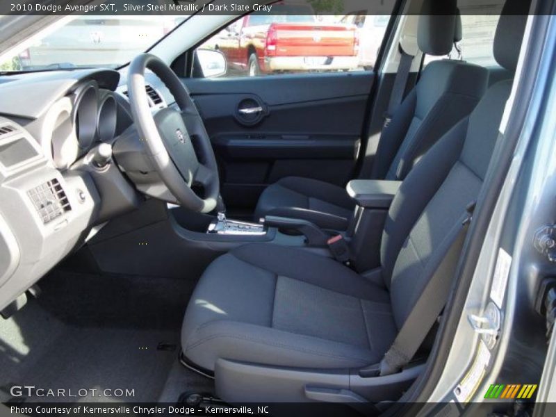 Silver Steel Metallic / Dark Slate Gray 2010 Dodge Avenger SXT