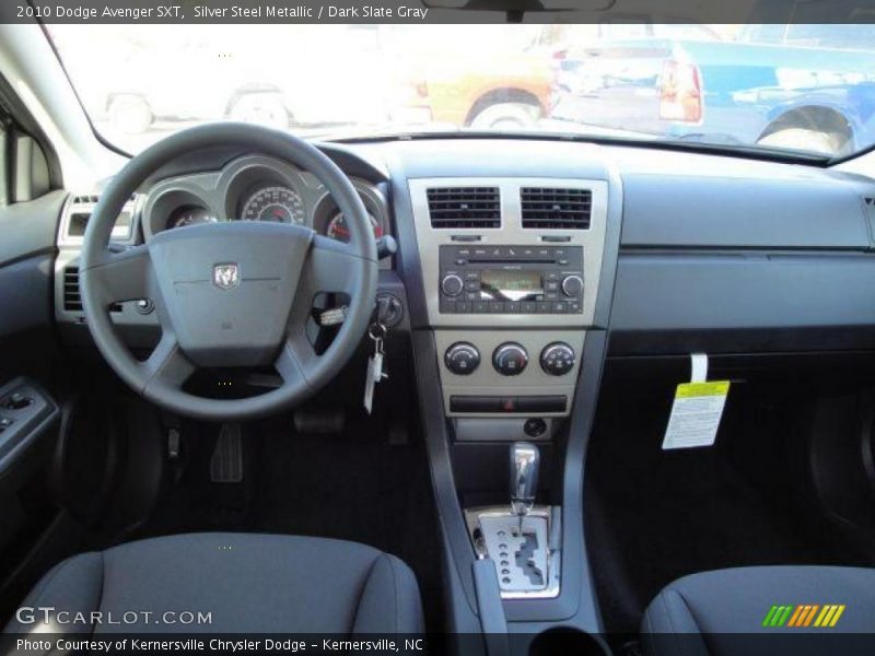 Silver Steel Metallic / Dark Slate Gray 2010 Dodge Avenger SXT