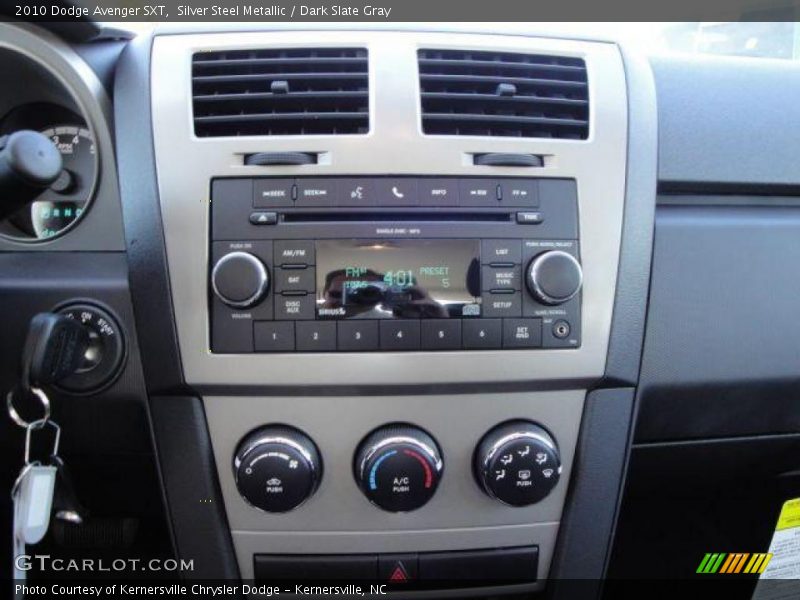 Silver Steel Metallic / Dark Slate Gray 2010 Dodge Avenger SXT
