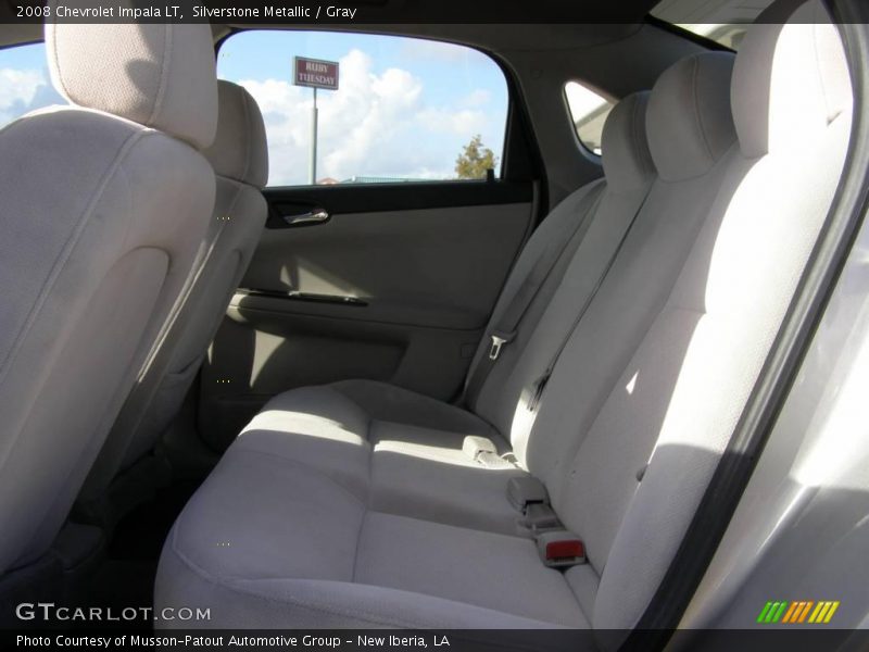 Silverstone Metallic / Gray 2008 Chevrolet Impala LT
