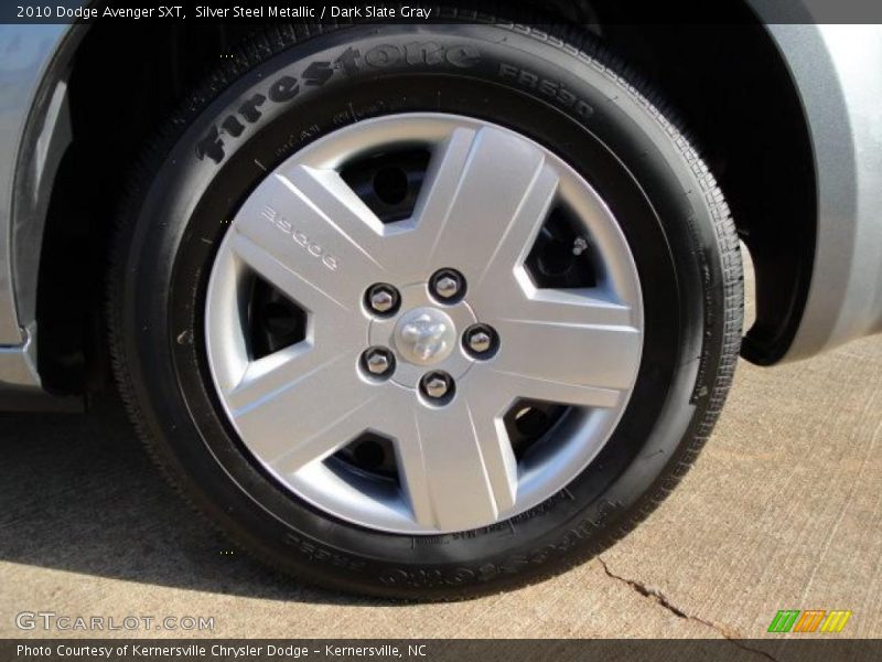 Silver Steel Metallic / Dark Slate Gray 2010 Dodge Avenger SXT