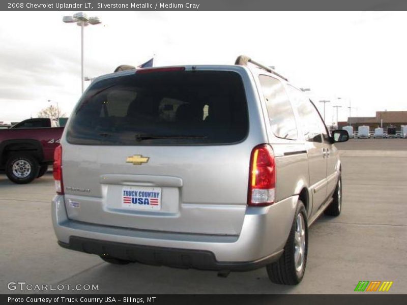 Silverstone Metallic / Medium Gray 2008 Chevrolet Uplander LT