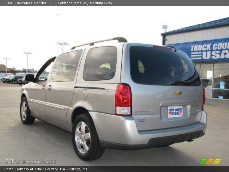 Silverstone Metallic / Medium Gray 2008 Chevrolet Uplander LT