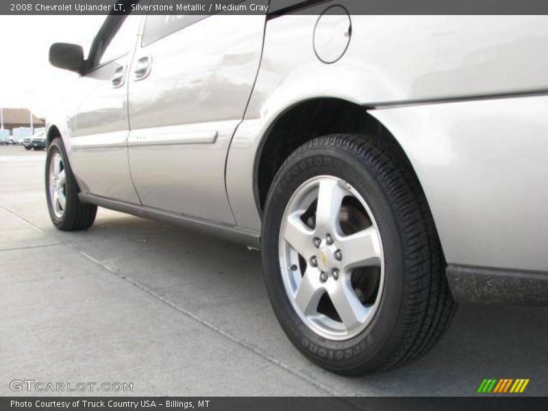 Silverstone Metallic / Medium Gray 2008 Chevrolet Uplander LT