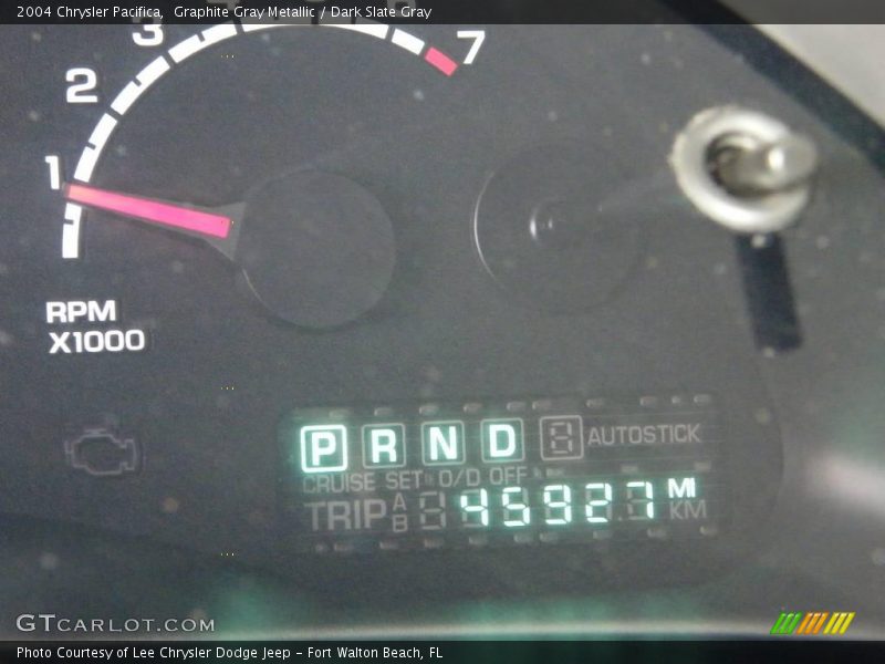 Graphite Gray Metallic / Dark Slate Gray 2004 Chrysler Pacifica