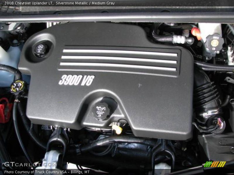 Silverstone Metallic / Medium Gray 2008 Chevrolet Uplander LT