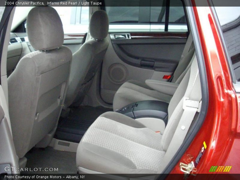 Inferno Red Pearl / Light Taupe 2004 Chrysler Pacifica